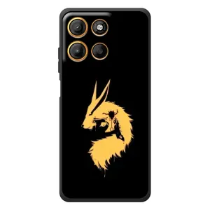 Naruto Anime Чохли для 

Motorola Мото G17 Павер 
 (AlphaPrint) (силует Курама Наруто)