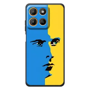 Украинские Чехлы для Motorola Moto G17 Power с картинкой УПА (AlphaPrint) (Степан Бандера)