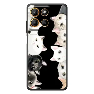 Чохол на 

Motorola Мото G17 Павер 
 з Котиками (VPrint) (Погляд котиків)