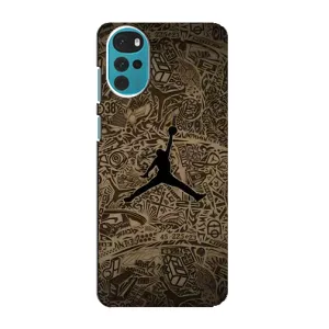 Чехлы для Motorola MOTO G22 - с картинкой JORDAN (AlphaPrint)