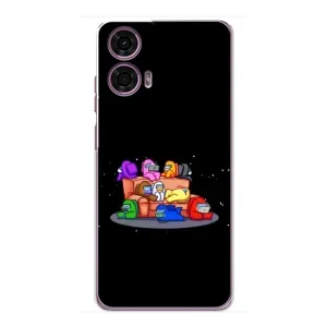 Чехол Амонг Ас для Motorola MOTO G24 Power (AlphaPrint) (Амонг-ас)