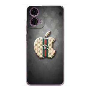 Чехлы ГУЧЧИ для Моторола Мото Джи 24 Павер (AlphaPrint) (Apple gucci)