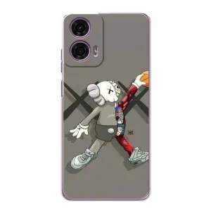 Чохли для Motorola MOTO G24 Power - Bearbrick Louis Vuitton (PREMIUMPrint) (Беарбрік Джордан)