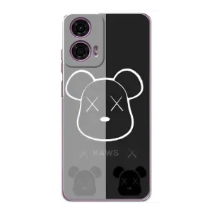 Чохли для Motorola MOTO G24 Power - Bearbrick Louis Vuitton (PREMIUMPrint) (БеарБрік очі)