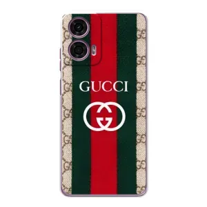 Чехлы ГУЧЧИ для Моторола Мото Джи 24 Павер (AlphaPrint) (Gucci дизайн)