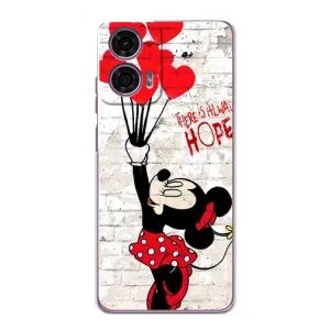 Чохол Disney Mouse Motorola MOTO G24 Power (PREMIUMPrint) (Heart Minni)