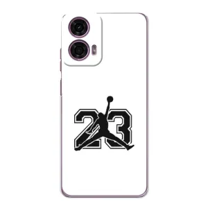 Чехлы для Motorola MOTO G24 Power - с картинкой JORDAN (AlphaPrint) (Jordan 23)