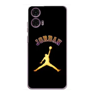 Чехлы для Motorola MOTO G24 Power - с картинкой JORDAN (AlphaPrint) (Jordan Gold)