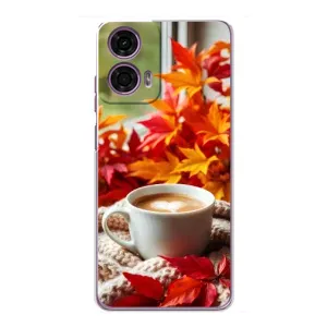 Чохол з унікальним дизайном 'Осінь з кавою' для Motorola MOTO G24 Power