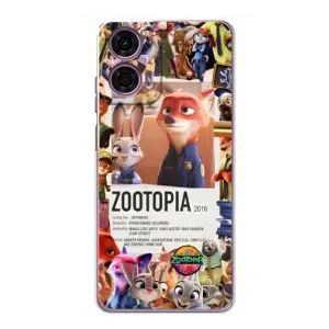 Чехол Зоотрополіс на Motorola MOTO G24 Power (Постер Зверополис)