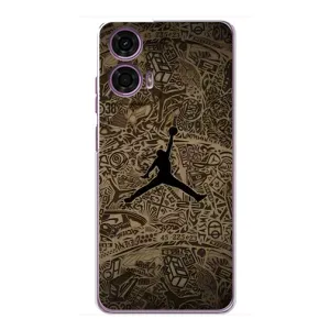 Чехлы для Motorola MOTO G24 Power - с картинкой JORDAN (AlphaPrint) (Logo Jordan)