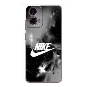 Чехол для Motorola MOTO G24 Power - с принтом Найк (AlphaPrint) (Лого Найк)