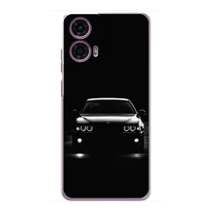 Чехол для Моторола Мото Джи 24 Павер - с принтом БМВ (AlphaPrint) (Машина BMW)