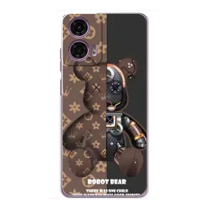 Крутые Чехлы Луи Виттон для Motorola MOTO G24 Power (AlphaPrint) (Медведь Луи Витон)