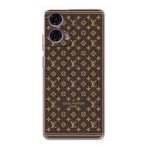 Чехлы Луи Витон для Motorola MOTO G24 Power (AlphaPrint - LOUIS VUITTON) (обои LV)
