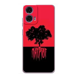 Украинские Чехлы для Motorola MOTO G24 Power с картинкой УПА (AlphaPrint) (Патріот)