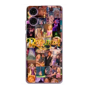 Чохол Рапунцель для Motorola MOTO G24 Power (Колаж Рапунцель)