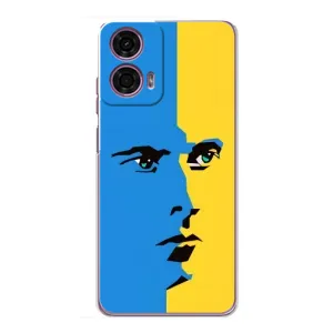 Украинские Чехлы для Motorola MOTO G24 Power с картинкой УПА (AlphaPrint) (Степан Бандера)