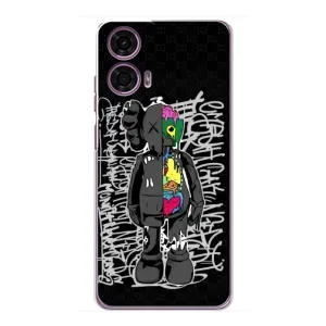 Чохли для Motorola MOTO G24 Power - Bearbrick Louis Vuitton (PREMIUMPrint) (Стиль Bearbrick)