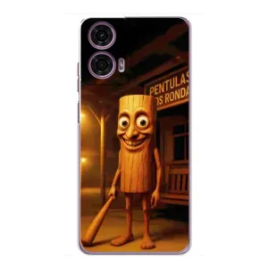 Чехол с мемом Тралалело тралала на Motorola MOTO G24 Power (Тунг тунг сахур)
