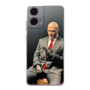Чехол с картинкой Александр Усик для Motorola MOTO G24 Power (Усик Hitman)