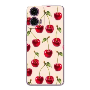 Чохли з фруктами для Motorola MOTO G24 Power (VPrint) (Черешня)
