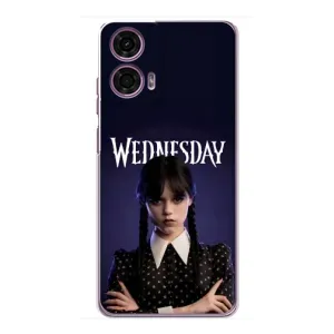 Силіконовий чохол з картинкою для Motorola MOTO G24 Power (Wednesday)