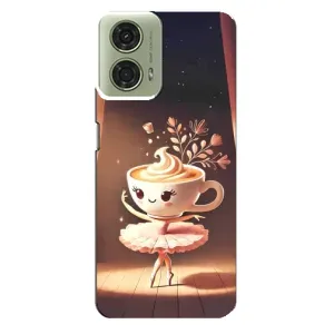 Чехол с мемом Тралалело тралала на Motorola MOTO G24 (Балерина капучина)