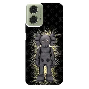 Чохли для Motorola MOTO G24 - Bearbrick Louis Vuitton (PREMIUMPrint) (Bearbrick LV)