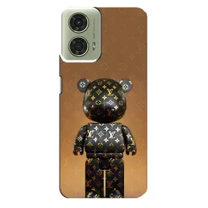 Чохли для Motorola MOTO G24 - Bearbrick Louis Vuitton (PREMIUMPrint) (Bearbrick)