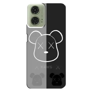 Чохли для Motorola MOTO G24 - Bearbrick Louis Vuitton (PREMIUMPrint) (БеарБрік очі)