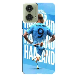 Чехлы с футболистом Ерлинг Холанд для Motorola MOTO G24 (AlphaPrint) (Erling Haaland)