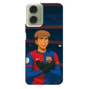 Чехол с футболистом Ламин Ямаль Motorola MOTO G24 (Футболист Ямаль)