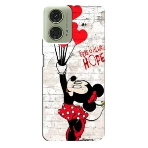 Чохол Disney Mouse Motorola MOTO G24 (PREMIUMPrint) (Heart Minni)