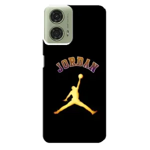 Чохли для Motorola MOTO G24 - з картинкою JORDAN (AlphaPrint) (Jordan Gold)