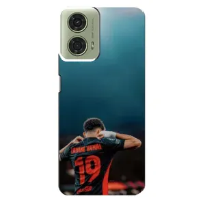 Чехол с футболистом Ламин Ямаль Motorola MOTO G24 (Ламин 19)