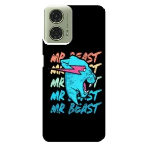 Чохли Містер Біст для Моторола МОТО G24 (logo Mr beast)