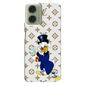 Чехли для Motorola MOTO G24 - Скрудж МакДак Louis Vuitton (PREMIUMPrint) (Макдак на стилі)