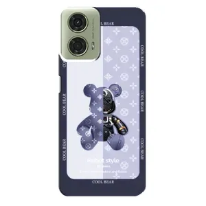 Круті Чохли Луі Віттон для Motorola MOTO G24 (AlphaPrint) (Медведик LV)