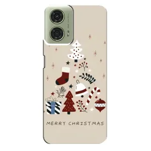 Різдвяні Чохли для Motorola MOTO G24 (VPrint) (Merry Christmas)