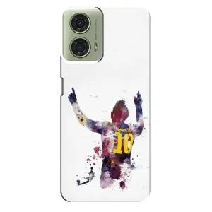 Чехлы Месси для Motorola MOTO G24 (AlphaPrint) (Messi Barca)