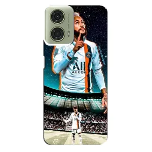 Чехол Неймар для Motorola MOTO G24 (AlphaPrint) (Неймар ПСЖ)