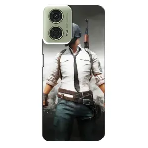 Чехол PUBG для МОТО Джи 24 (AlphaPrint)