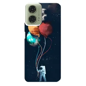 Космические Чехлы для МОТО Джи 24 (VPrint) (Планеты шарики)