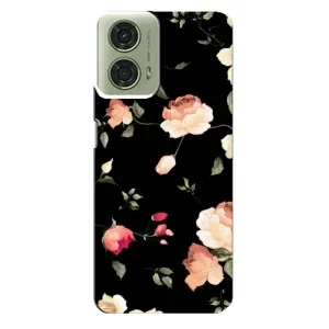 Чехлы с Цветами для Motorola MOTO G24 (VPrint) (Розочки)