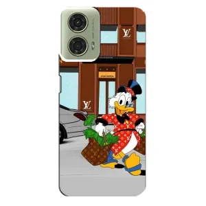 Чехли для Motorola MOTO G24 - Скрудж МакДак Louis Vuitton (PREMIUMPrint) (Скрудж ЛВ)
