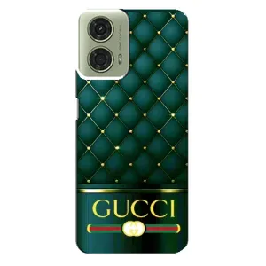 Чохли GUCCI для Моторола МОТО G24 (AlphaPrint) (Текстура Гуччі)