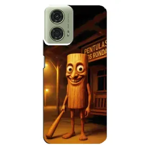 Чехол с мемом Тралалело тралала на Motorola MOTO G24 (Тунг тунг сахур)