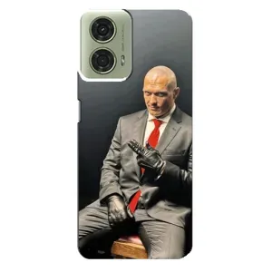 Чехол с картинкой Александр Усик для Motorola MOTO G24 (Усик Hitman)