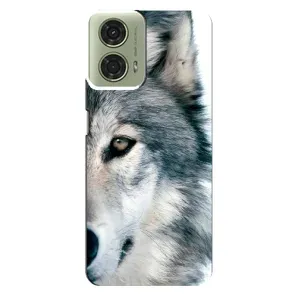 Чохли з картинкою животних Motorola MOTO G24 (Вовк)
